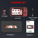 ANCEL DS300 OBD2 Car Scanner Bi-directional ECU Coding IMMO A/F Adjust 28