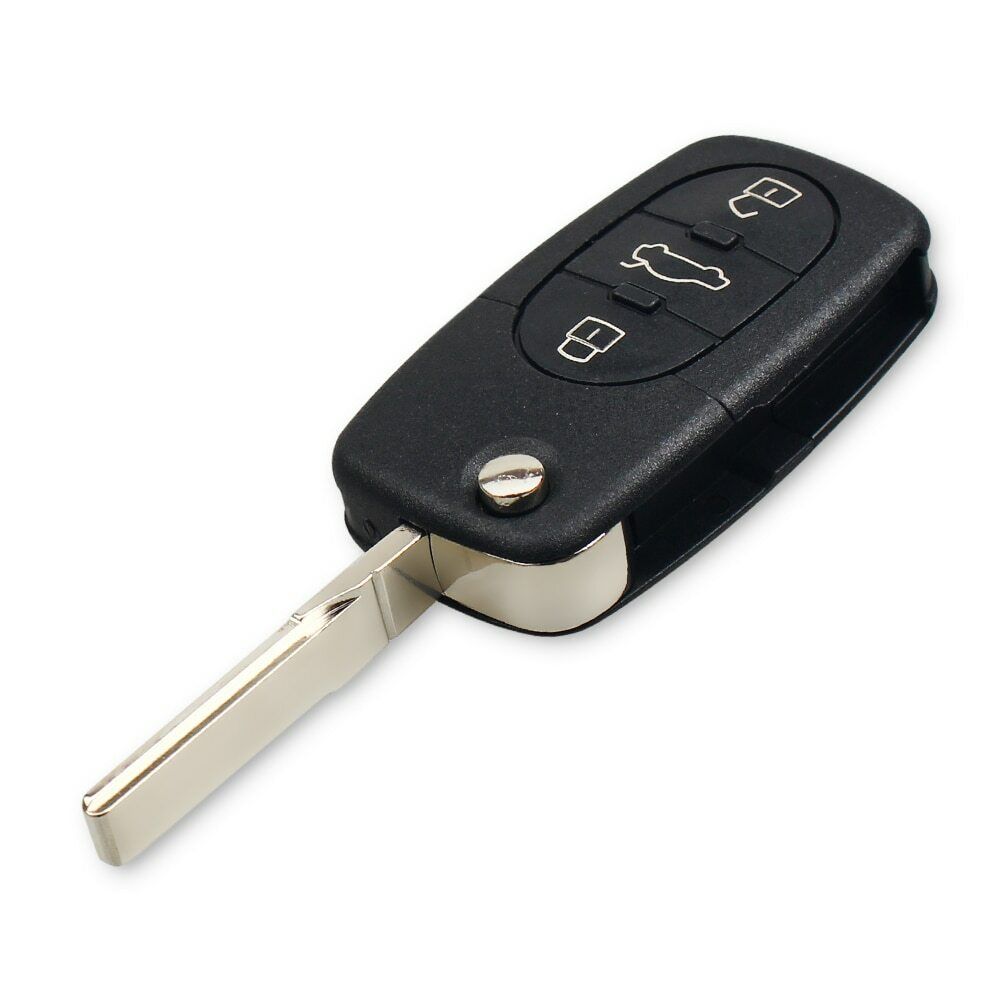 433Mhz 3 Button Car Remote Key Fit AUDI 4D0837231A 4D0 837 231 A Flip Fold ID48 Secondary image