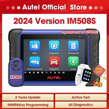 Load image into Gallery viewer, Autel MaxiIM IM508S IM508 S IMMO Programmer Pro Fob Programming Tools