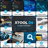 XTOOL D6 Car Diagnostic Scanner All System Automotive scanner For All Car 15+