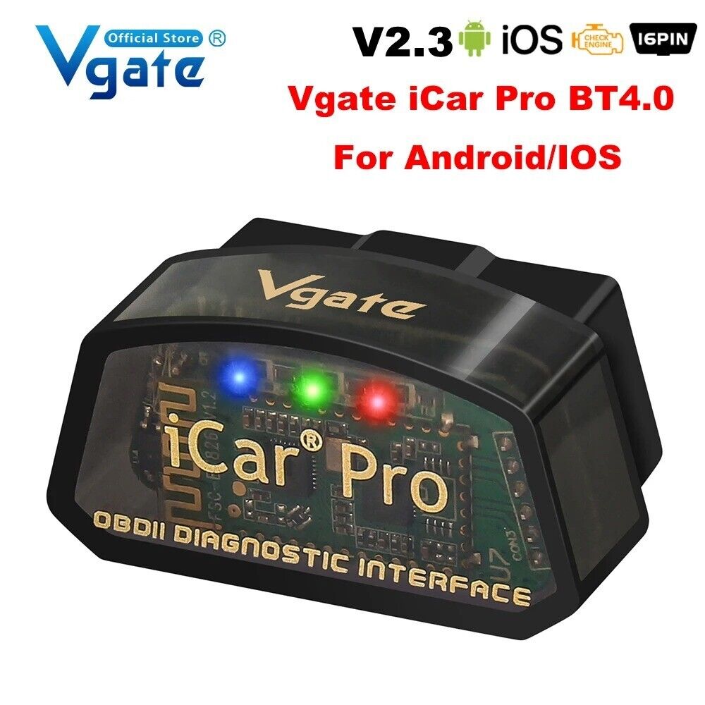 Vgate iCar Pro elm327 V2.3 OBD 2 OBD2 Car diagnostic Tools WIFI Bluetooth