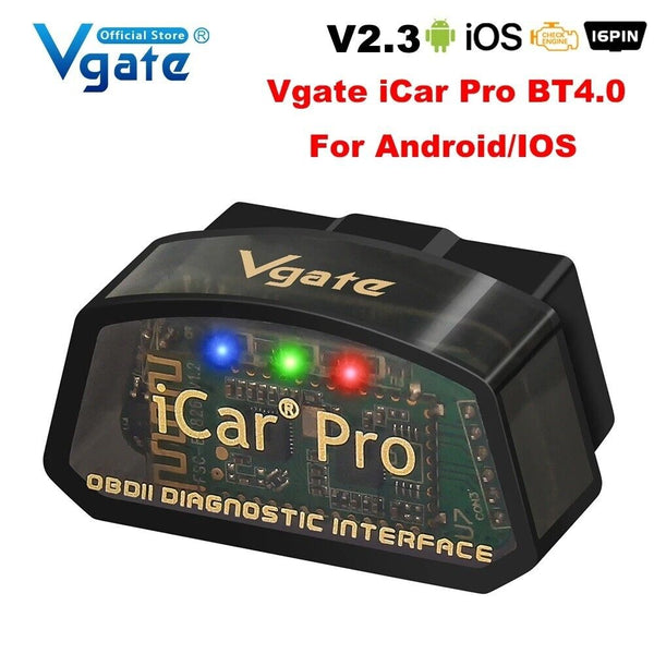 Vgate iCar Pro elm327 V2.3 OBD 2 OBD2 Car diagnostic Tools WIFI Bluetooth