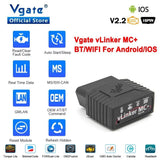 Vgate vLinker MC ELM327 V2.2 Bluetooth 3.0 4.0 OBD2 Scanner OBD 2 BimmerCode