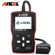 Load image into Gallery viewer, ANCEL MT100 Motorcycle Coder Reader Motorcycle Scanner for Engine ABS