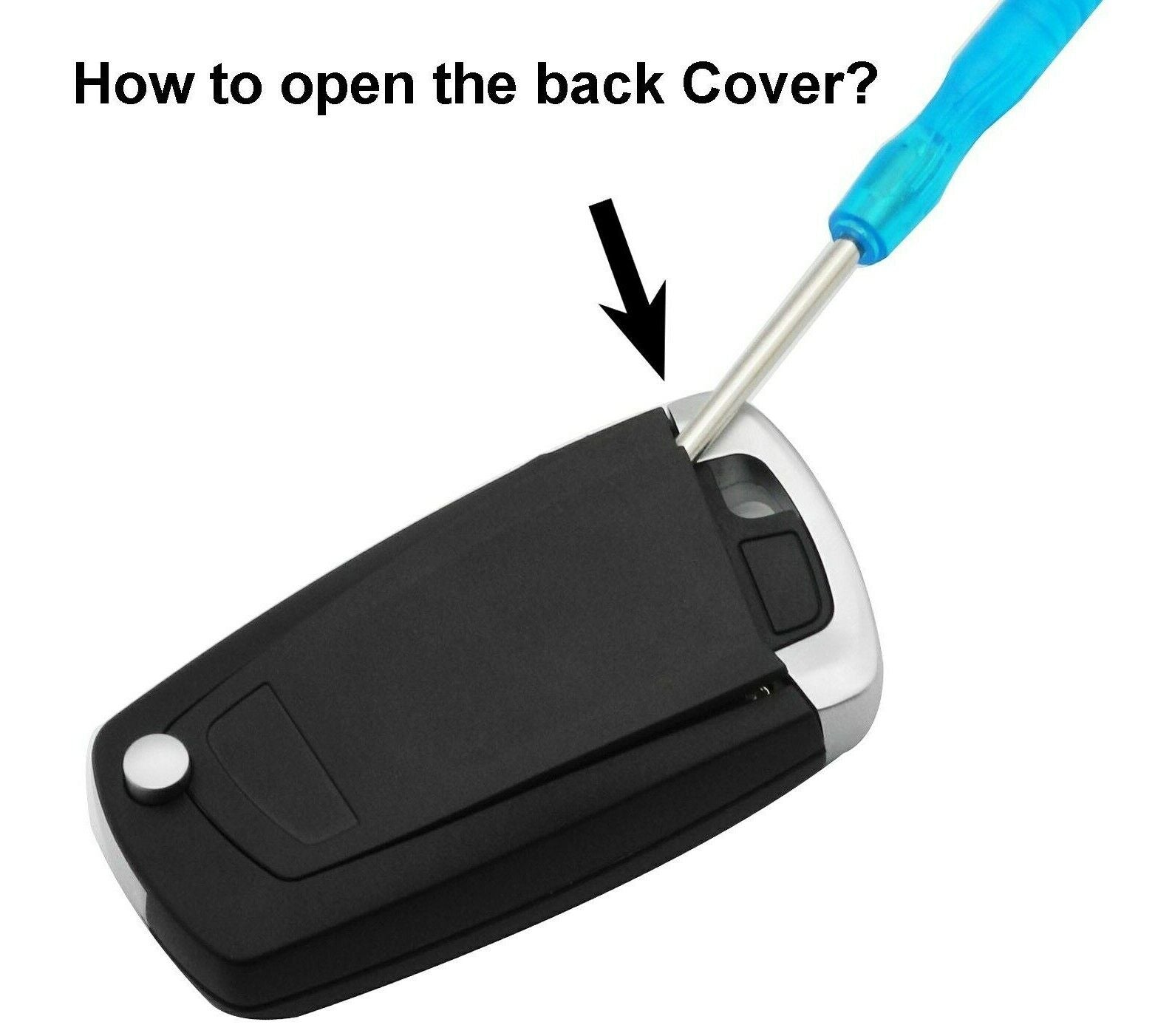Fits BMW 315MHz/433MHz PCF7935AA ID44 Complete Transponder Remote Key Secondary image