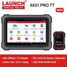 Load image into Gallery viewer, LAUNCH X431 Pro TT Pro Car Diagnostic Tools Auto OBD2 Scanner Full System ECU