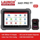 LAUNCH X431 Pro TT Pro Car Diagnostic Tools Auto OBD2 Scanner Full System ECU