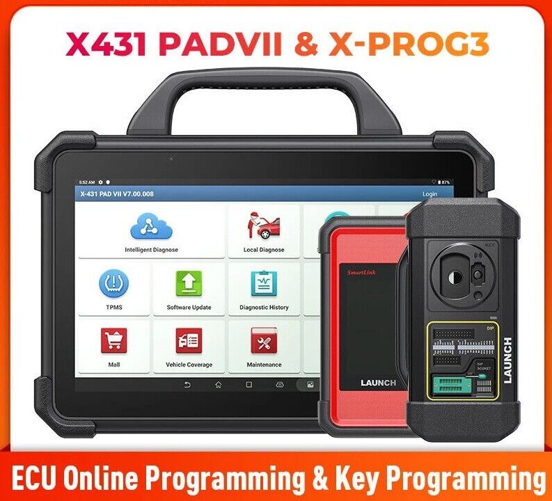 X-431 LAUNCH X431 PAD 7 & X-PROG3 Set Automotive Diagnostic Programming Tool Secondary image