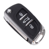 Fits Peugeot 433MHz ID46 CE0523  Complete Transponder Remote Key