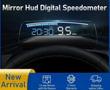 2023 HUD Mirror M41 Plus Head Up Display OBD2 Speed Projector Water Temp.