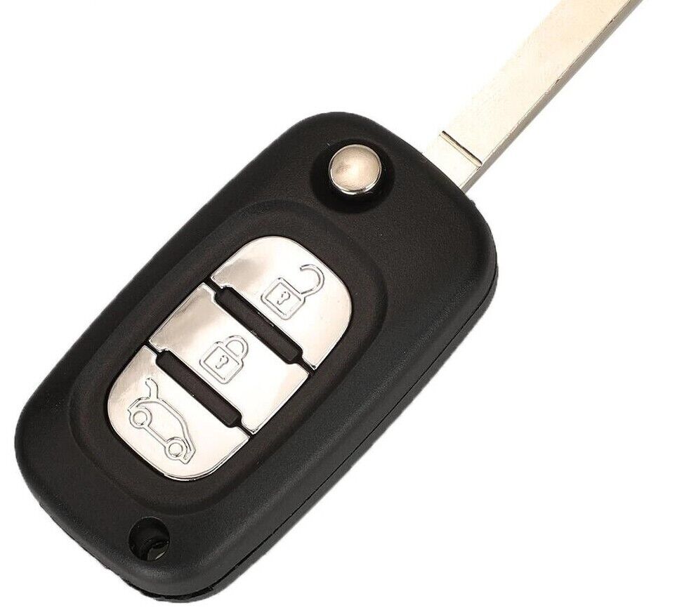 Fits Mercedes-Benz 433Mhz ID46 PCF7941 Complete Transponder Remote Key Secondary image