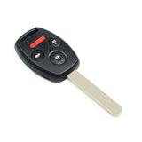 4Buttons Remote Key Fob Fit Honda Accord Crosstour CRV Fit MLBHLIK-1T 2007-2013