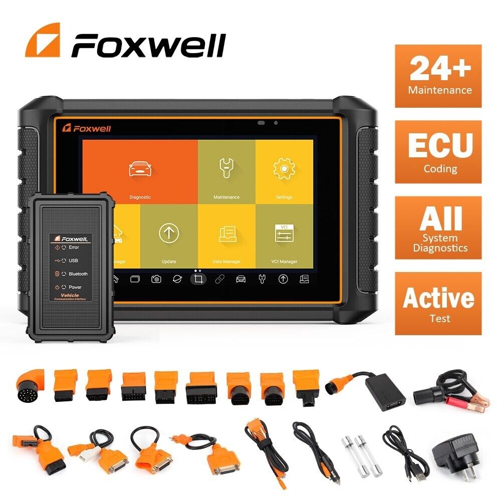 FOXWELL GT65 OBD2 Car Diagnostic Tools All System ECU Active Test Scanner Secondary image