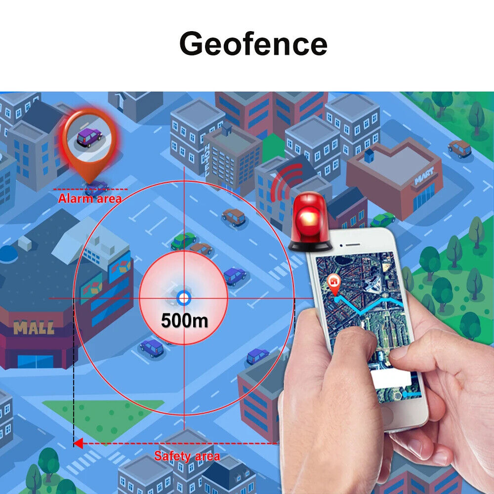 New 4G LTE Mini Portable GPS Tracker 1500mAh Luggage Wallet Locator