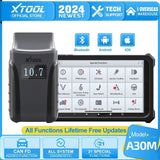 XTOOL A30M OBD2 Scanner Full System Bluetooth Car Diagnostic Tool Bi-directional