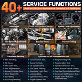 ANCEL V5 HD Heavy Duty Truck Diagnostic Tools Full System Diagnostic 40+ Reset