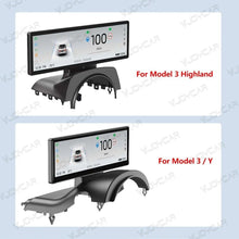 Load image into Gallery viewer, New Dashboard Screen For Tesla Model 3 Y Support Wireless Carplay &amp; Android Auto