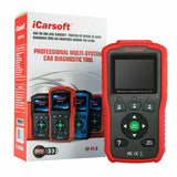 ICARSOFT CP V1.0 OBD2 DIAGNOSTIC CODE SCANNER RESET TOOL FOR CITROEN PEUGEOT. F5