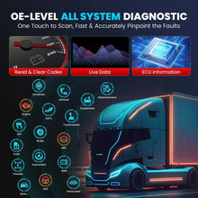 Load image into Gallery viewer, LAUNCH Official - X431 CRP129 HD 24V Truck Diagnostic Tools Heavy Duty OBD