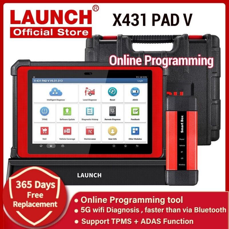 Launch X431 PAD5 PAD V with Smart Box 3.0 Automotive Diagnostic Tool Secondary image