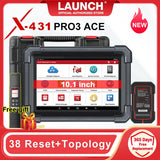 New LAUNCH X431 PRO3 ACE CAN FD Car Diagnostic Tools Auto OBD OBD2 Scanner