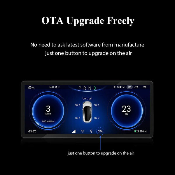 2023 New 3rd Generation Dashboard Cluster Instrument HUD for Tesla Model 3 / Y A