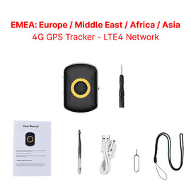 4G Waterproof Personal GPS Tracker Support Geo-Fence SOS Smart Kids Locator