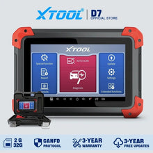 Load image into Gallery viewer, XTOOL D7S Car Bidirectional All System Auto Diagnostic Scanner ECU Coding Tool