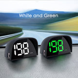 New GPS HUD Digital Speedometer Display 2-Color Plug and Play Big Font 2023 - Auto Lines Australia