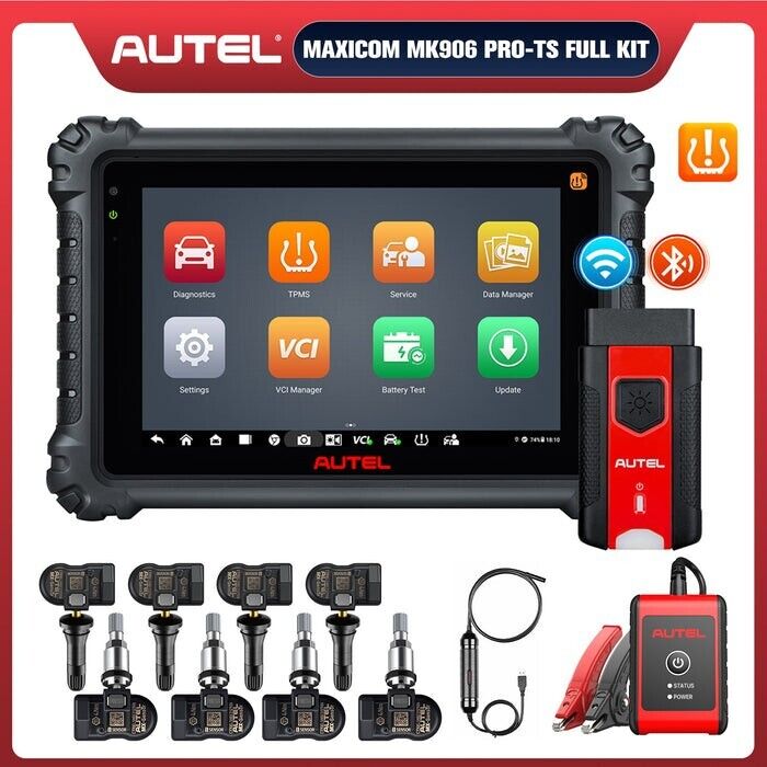 Autel MaxiCOM MK906Pro TS Autel Scanner with TPMS Functions ECU Coding Secondary image