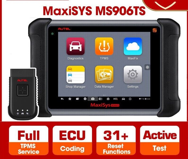 Autel MaxiSYS MS906TS Diagnostic Scanner Automotive Scan Tool With TPMS 30 Secondary image