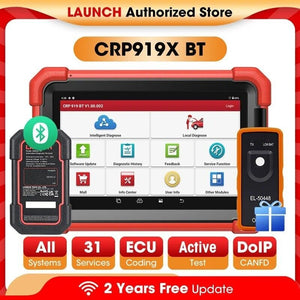 GL LAUNCH CRP919X BT Car Diagnostic Tool Bluetooth Automotive Scanner OBD2 Auto