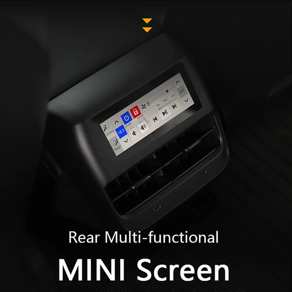 Model 3 Y Accessories Armrest Box IPS Screen Rear Display Panel Air