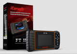 iCarsoft FT II Fiat & Alfa Romeo OBD2 Diagnostic Scanner Tool ABS SRS Oil Reset