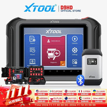 Load image into Gallery viewer, XTOOL D9HD Pro Heavy Duty Truck Scanner Full System Diagnostic Tool With Topology