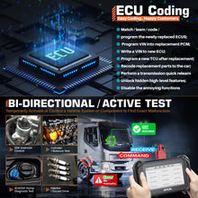 Load image into Gallery viewer, ANCEL V5 HD Heavy Duty Truck Diagnostic Tools Full System Diagnostic 40+ Reset