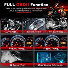 Load image into Gallery viewer, ANCEL MT100 Motorcycle Coder Reader Motorcycle Scanner for Engine ABS