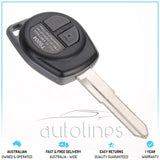 Fits SUZUKI Swift Vitara Jimny 2 Button 433MHZ Chip Remote Key FOB Case Shell