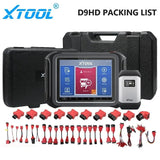 XTOOL D9HD Heavy Duty Truck Scanner Full System Diagnostic Tool With Topology