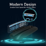 HUD Mirror M41 Plus Head Up Display OBD2 Speed Projector Temp. RPM KM/H MPH