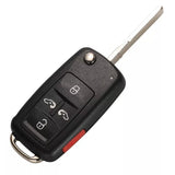 Fits VW 434Mhz 5K0837202AD Complete Transponder Remote Key