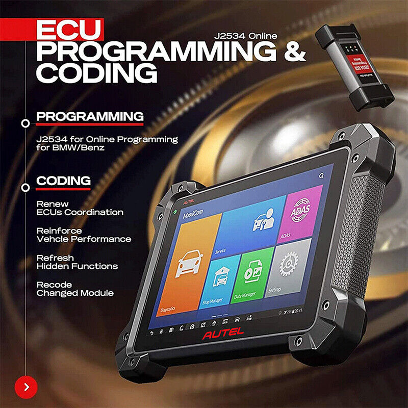 Car Diagnostic Scanner MK908P MaxiSys J2534 Programmer OBD2 Scanner ECU Tools Secondary image