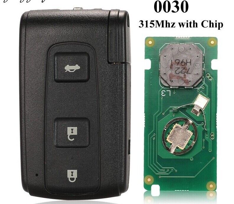 Suitable For Toyota Crown 3 Button Chip TOY48 0030 Board Transponder Remote Key Secondary image