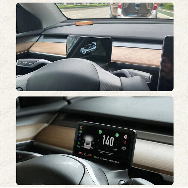 Uppdated Model 3 Y 6.2'' Large Screen Instrument Dashboard HUD Cluster LCD