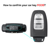 Fits  Audi 315/433/868Mhz 8T0959754D 8T0959754C  Complete Transponder Remote Key