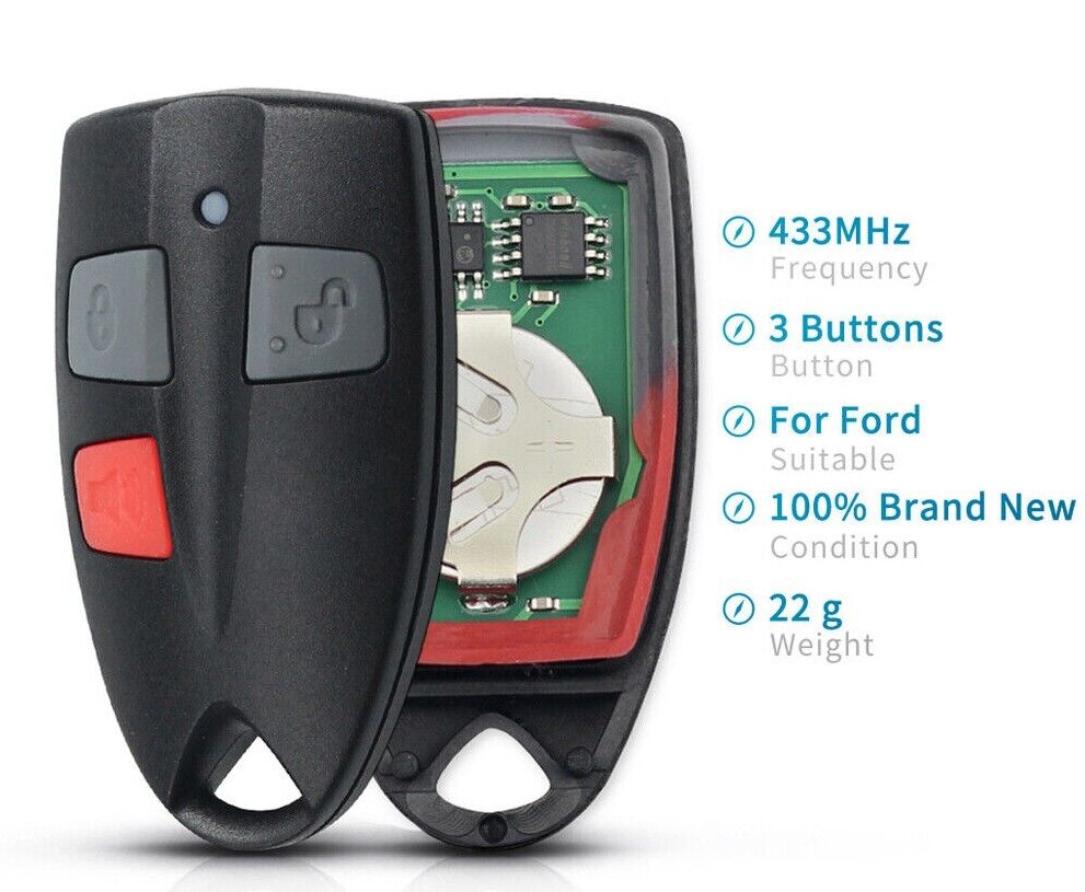 Fits Ford AU Falcon 433Mhz Complete Transponder Remote Key Secondary image