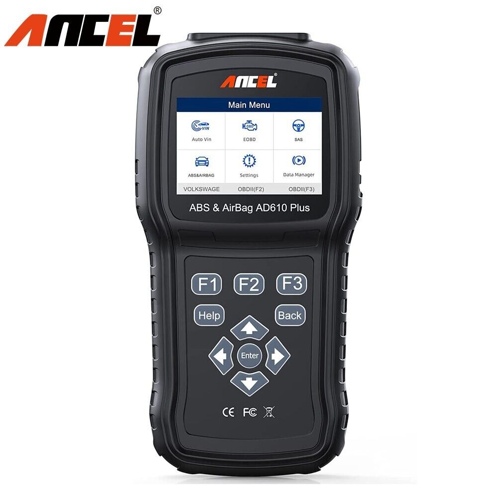 ANCEL AD610 Plus OBD2 Scanner ABS SRS Airbag Light Reset Scan Diagnostic Tool Secondary image