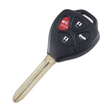 Suitable For Toyota Camry Avalon Corolla RAV4 Yaris 4 Button Remote Key Fob