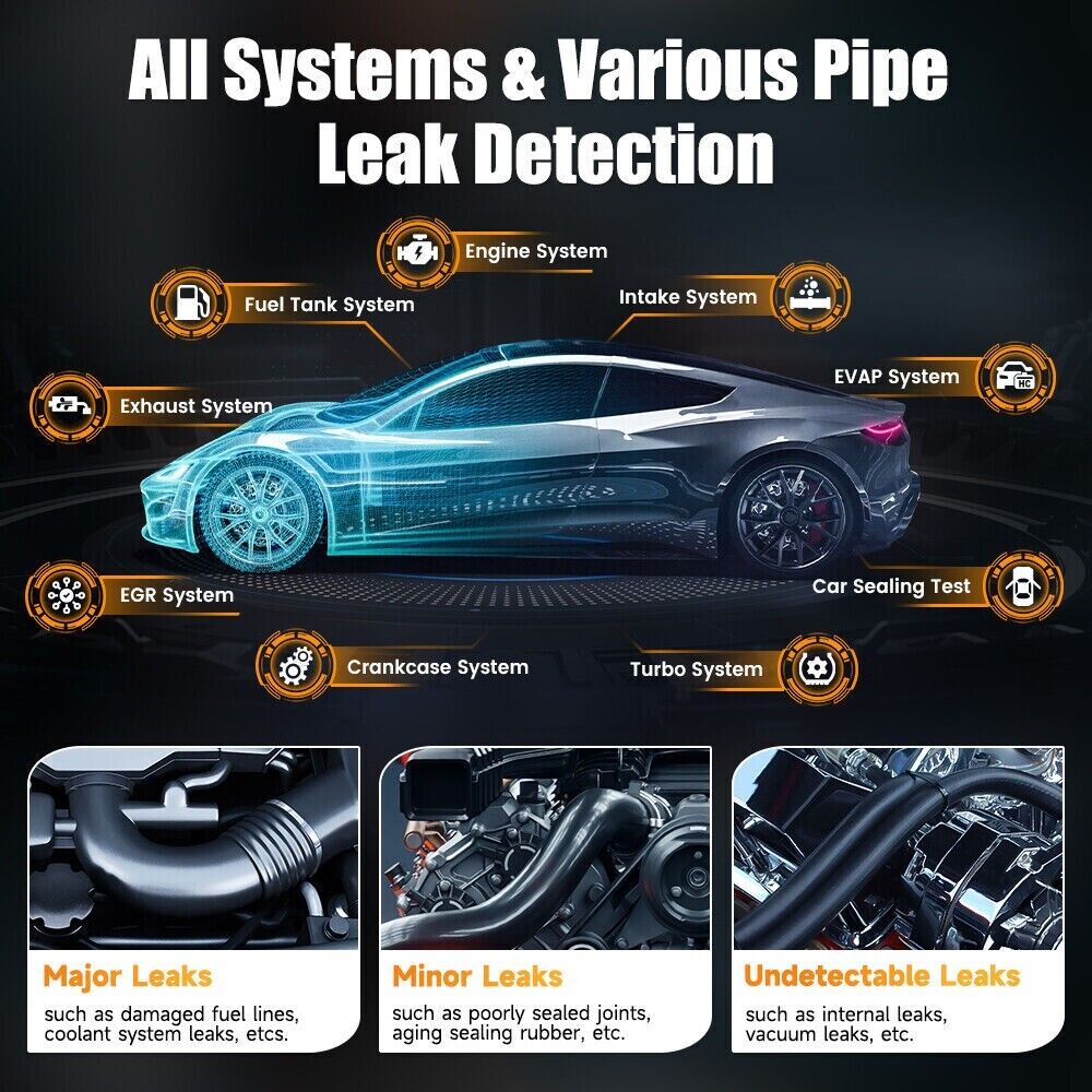FOXWELL SD203 Automotive Smoke Machine EVAP Vacuum Leak Detector Diagnostic Test Secondary image