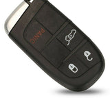 Fits  Jeep 433MHz M3N40821302 Complete Transponder Remote Key